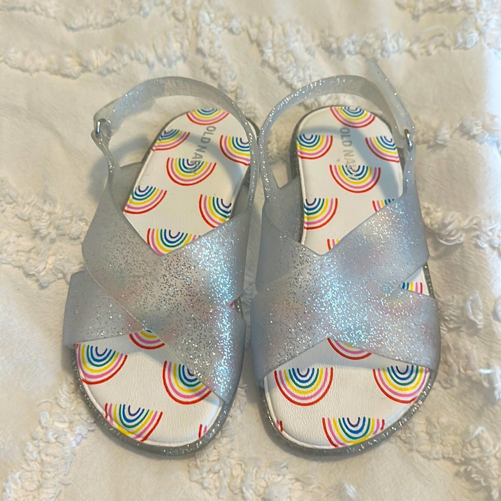 Old navy new clear sparkle jelly’s